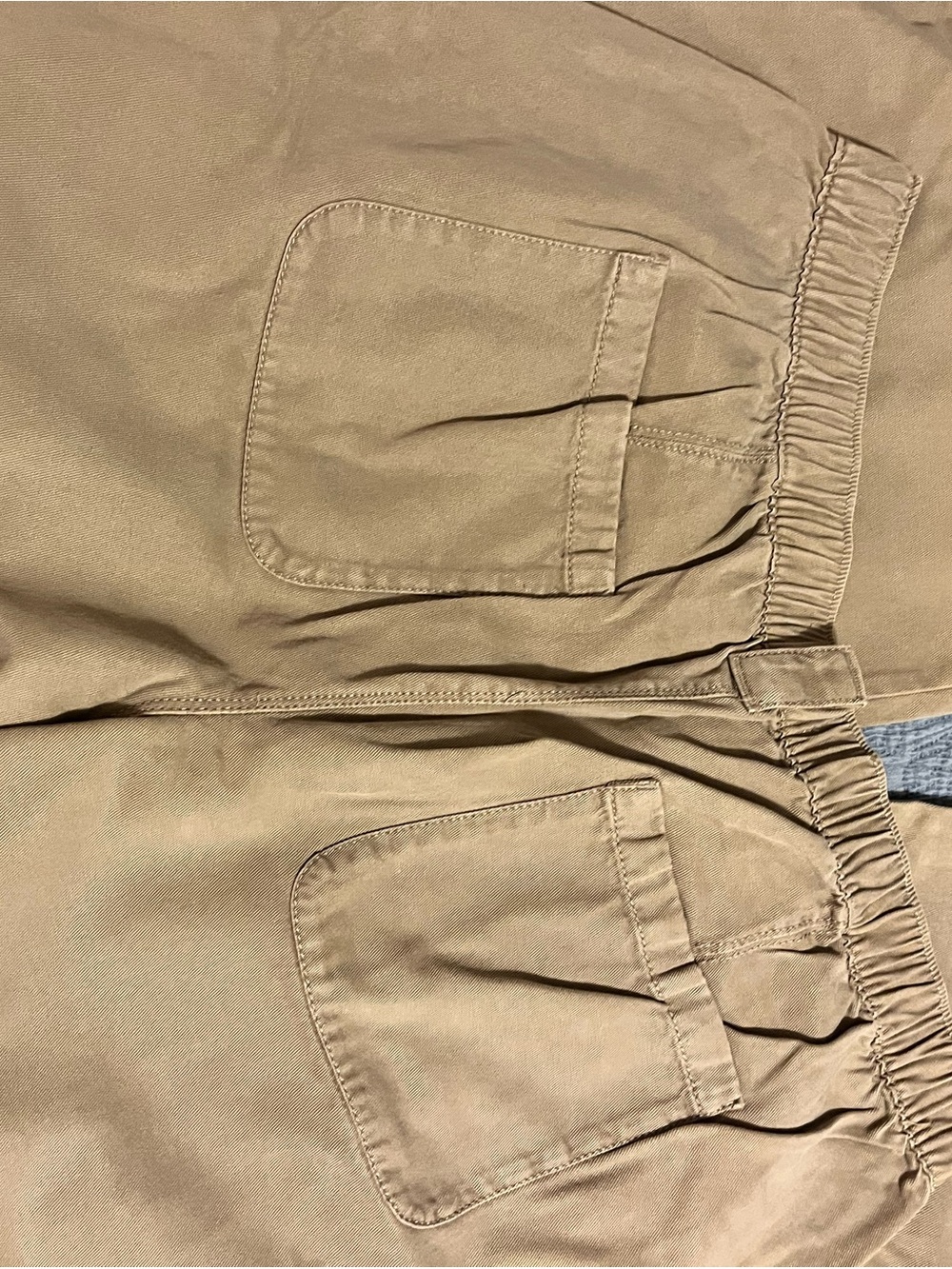 Sonoma Goods for Life High-Rise Wide-Leg Pants in Khaki Beige - Picture 3 of 11